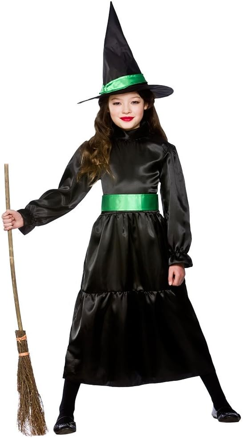 Kids Wicked Witch Fancy Dress Costume image number 2