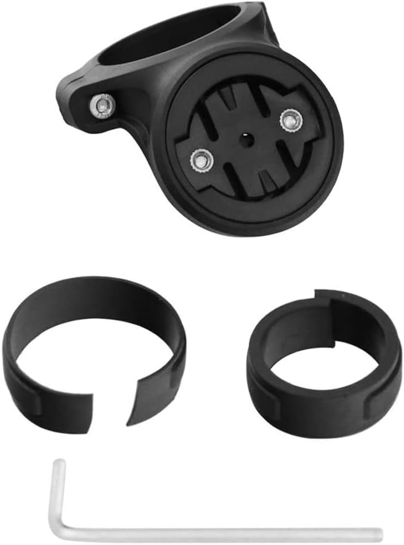 Bike Computer Mount, Bicycle Lights Bracket Holder for Mountain Road Bike Handlebars & Seatposts Compatible with Camera or Headlight Quick Release Combo Extended Adapter image number 2