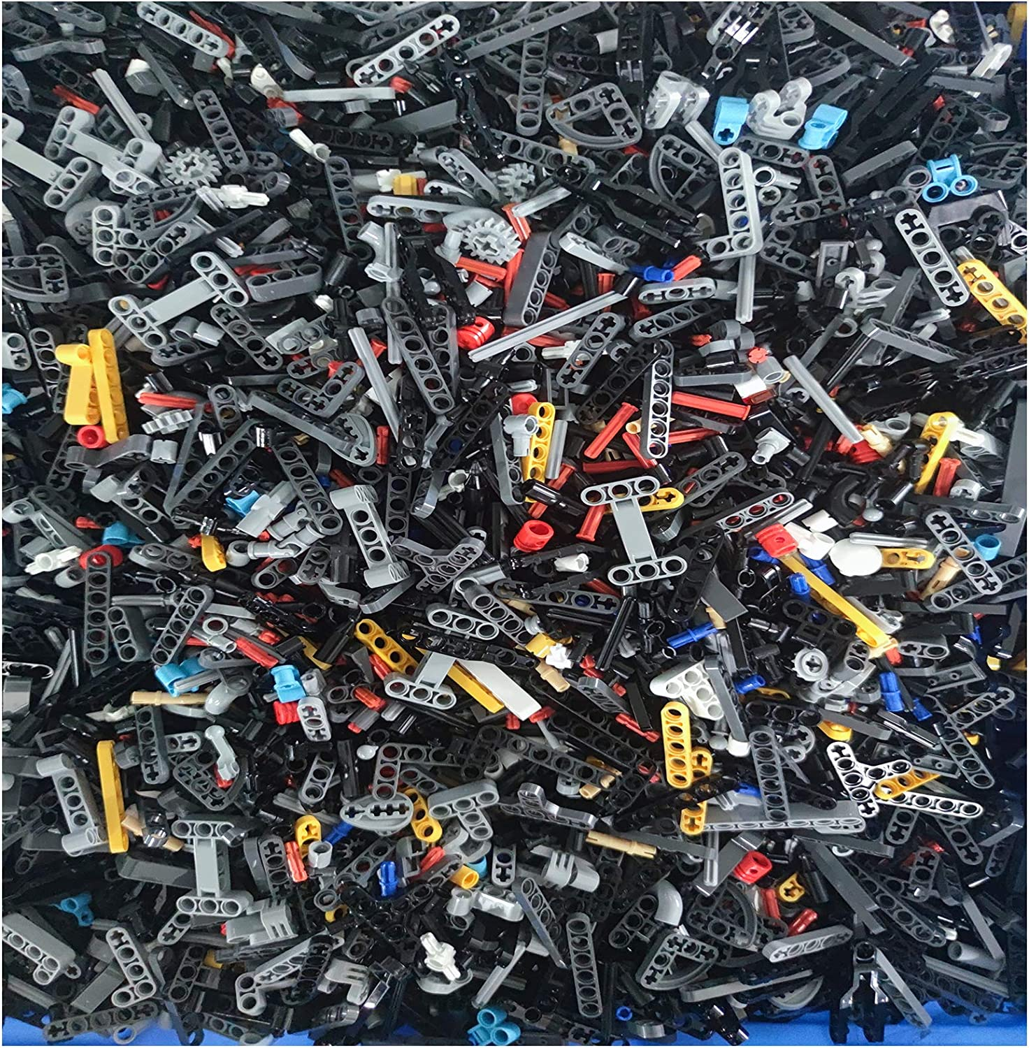 LOONGON 2 POUNDS Technic Parts Random Lot of Pieces-Compatible with Major Brands Technic Piece image number 2