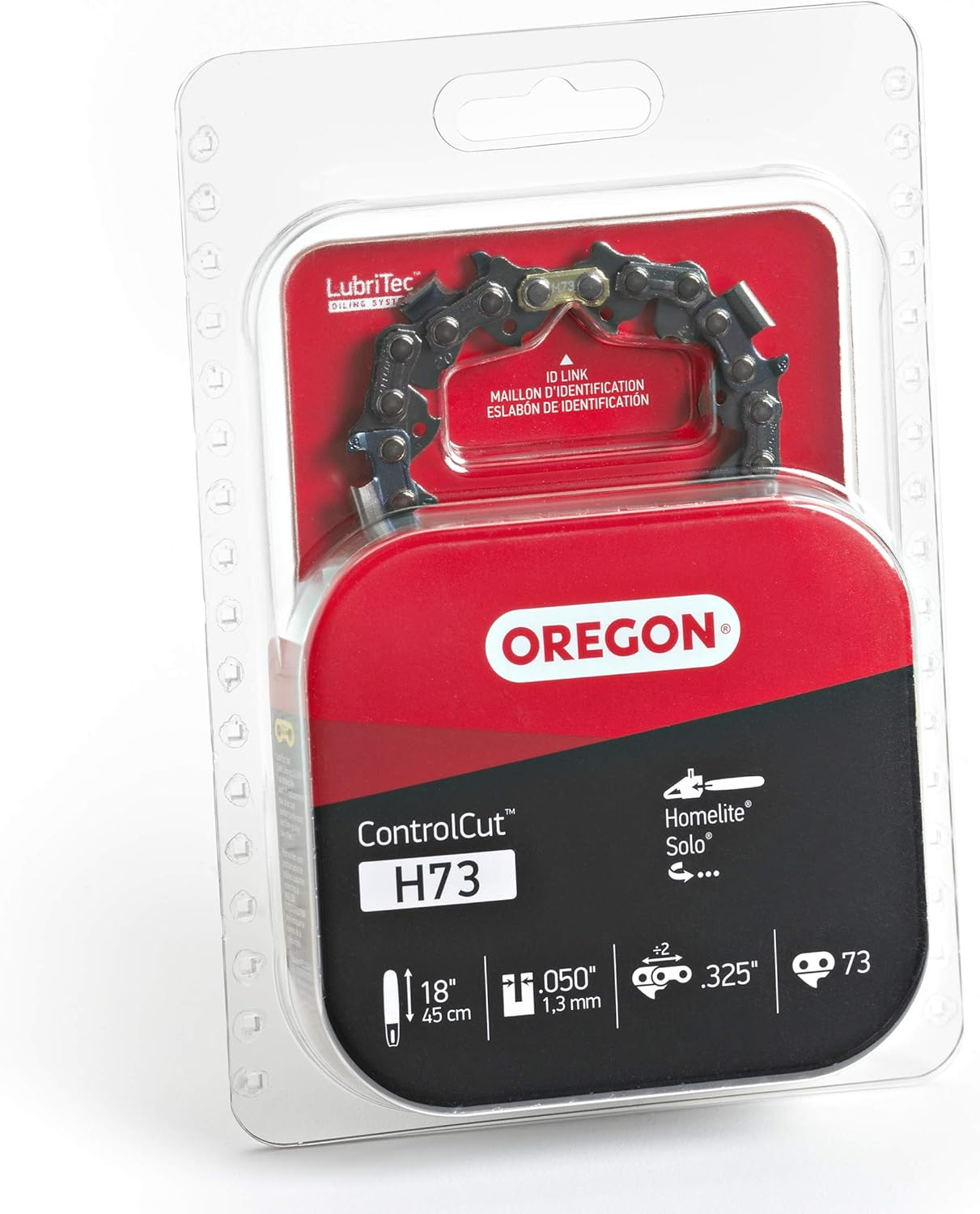 Oregon H73 Controlcut 18-Inch Chainsaw Chain, Fits Homelite, Solo image number 1