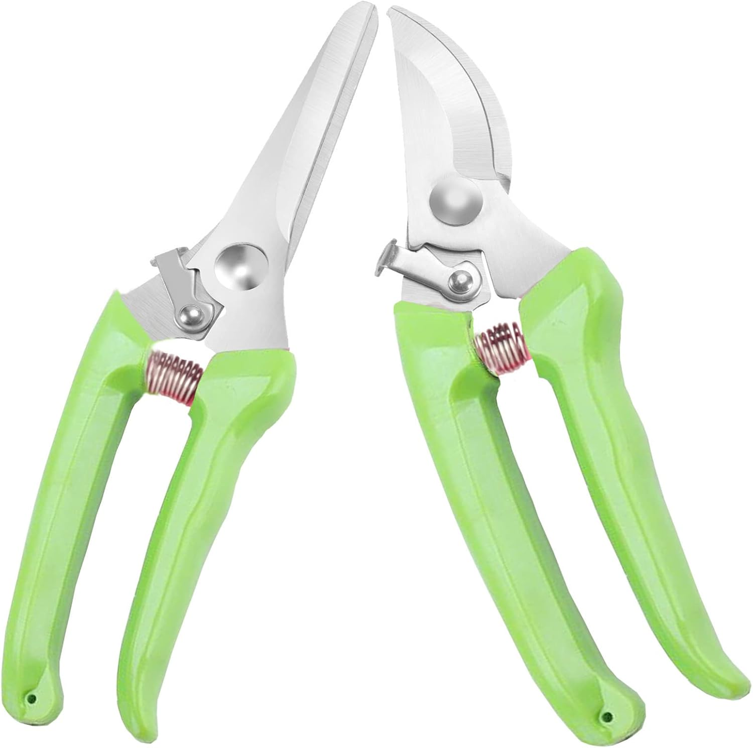 Premium Garden Shears, Meperez Pruning Scissors Gardening Tools, Pruners for Flower, Bushes, Rose and Fruit Tree, Use for Florist, Yard and Orchard the Plant Clippers, Sharp Steel Anvil Snips image number 3
