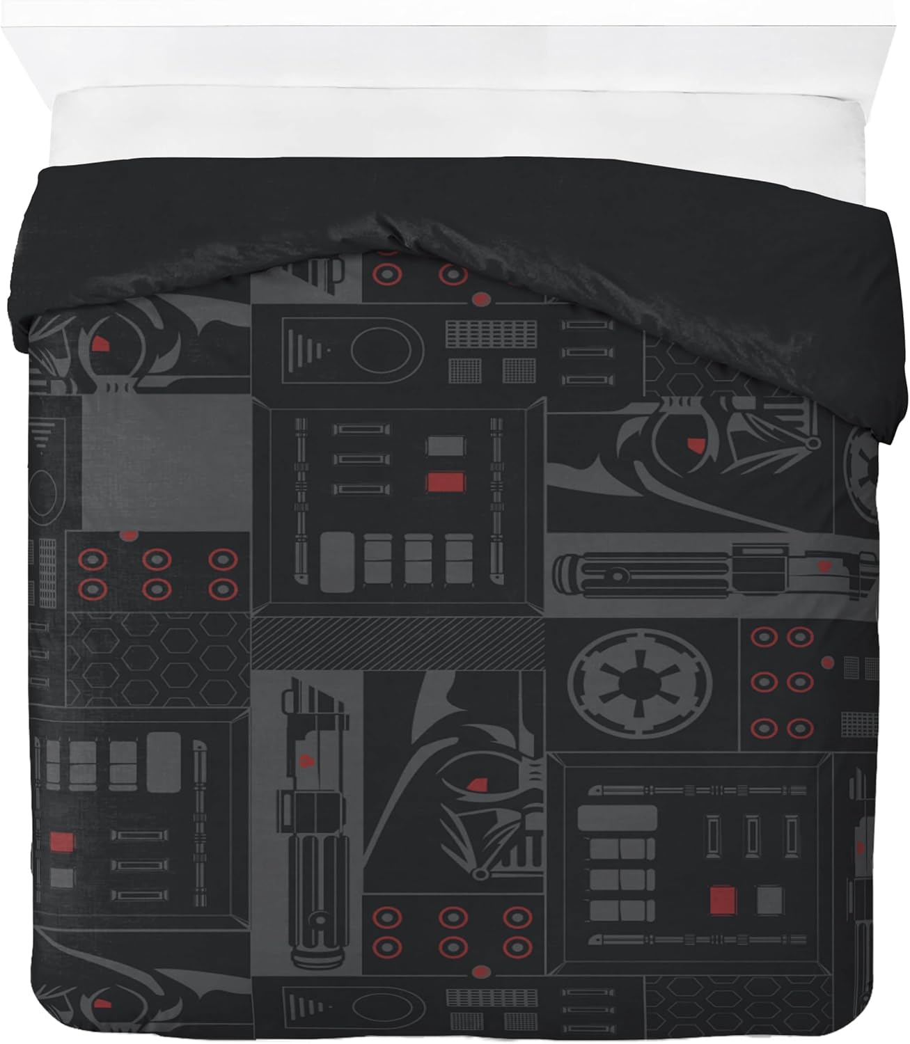 Jay Franco Star Wars Darth Vader 100% Cotton Double Duvet Cover Set - Includes 50 X 70Cm Pillowcases image number 4
