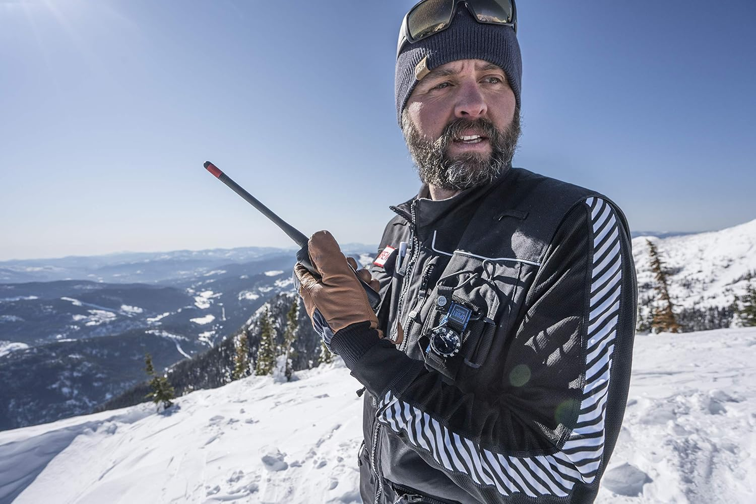 Helly Hansen Men'S HH LIFA Stripe Crew, Black, 2X-Large image number 2