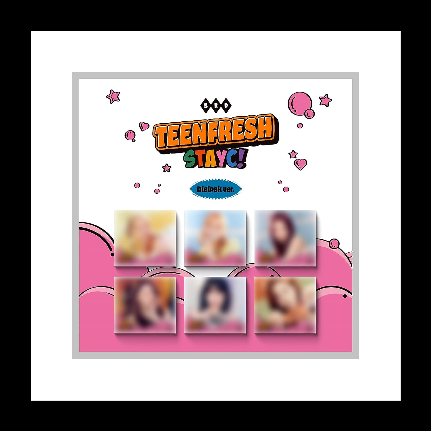 STAYC TEENFRESH 3Rd Mini Album Digipack Version Cd+Photobook+Photocard+Tracking Sealed (Isa Version)