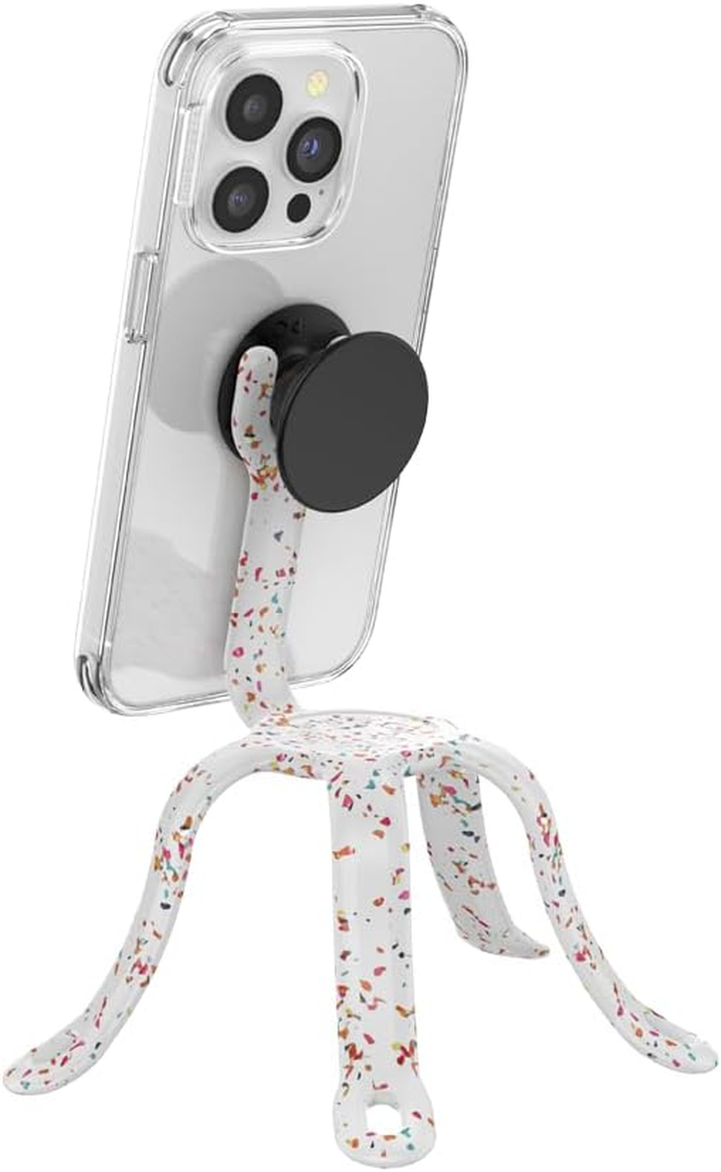 Popsockets Flexible Phone Mount & Stand, Phone Tripod Mount, Universal Device Mount - Navy Confetti