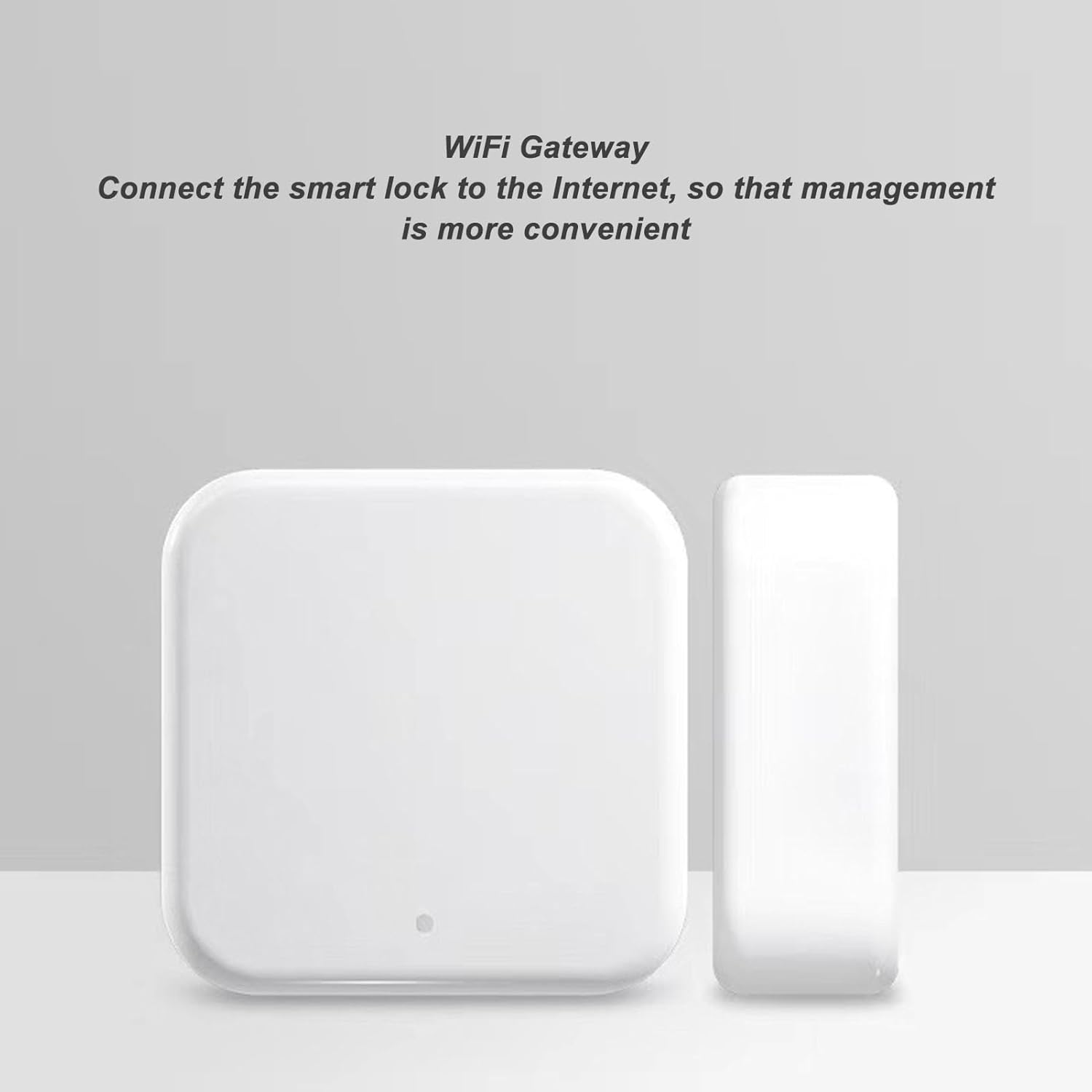 G2 Gateway, Smart Deadbolt Wifi Gateway, Voice Control, Compatible with DD Lock APP and TT Lock APP Remote Control, Electronic Lock Assemblies, 2.4Ghz Wifi, Easy to Set image number 3