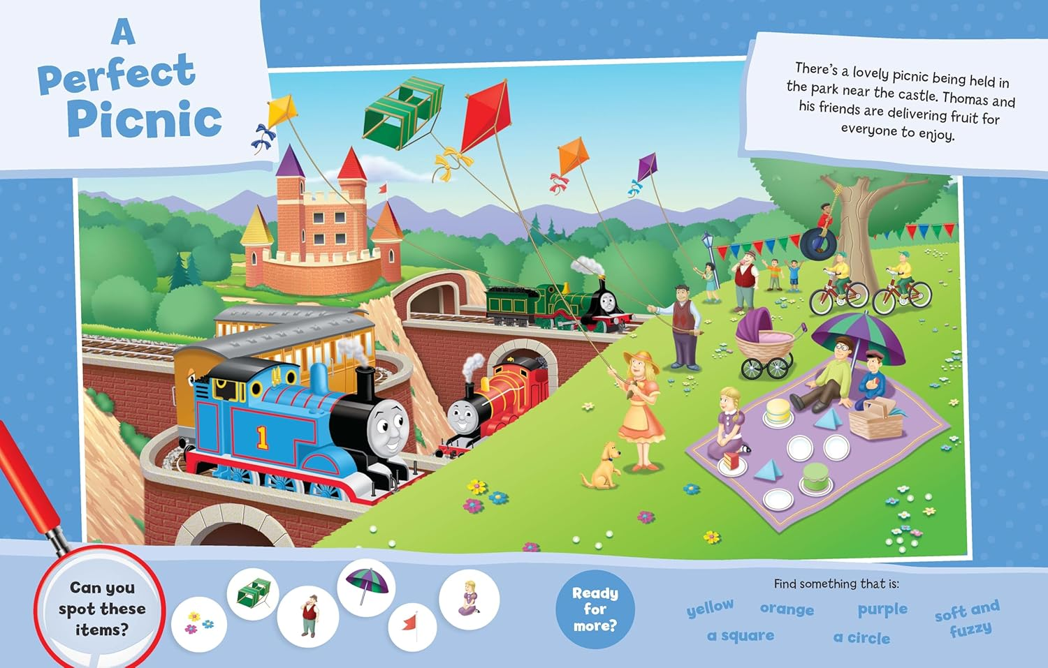 Where&rsquo;S Thomas?: a Sodor Search-And-Find Adventure image number 1