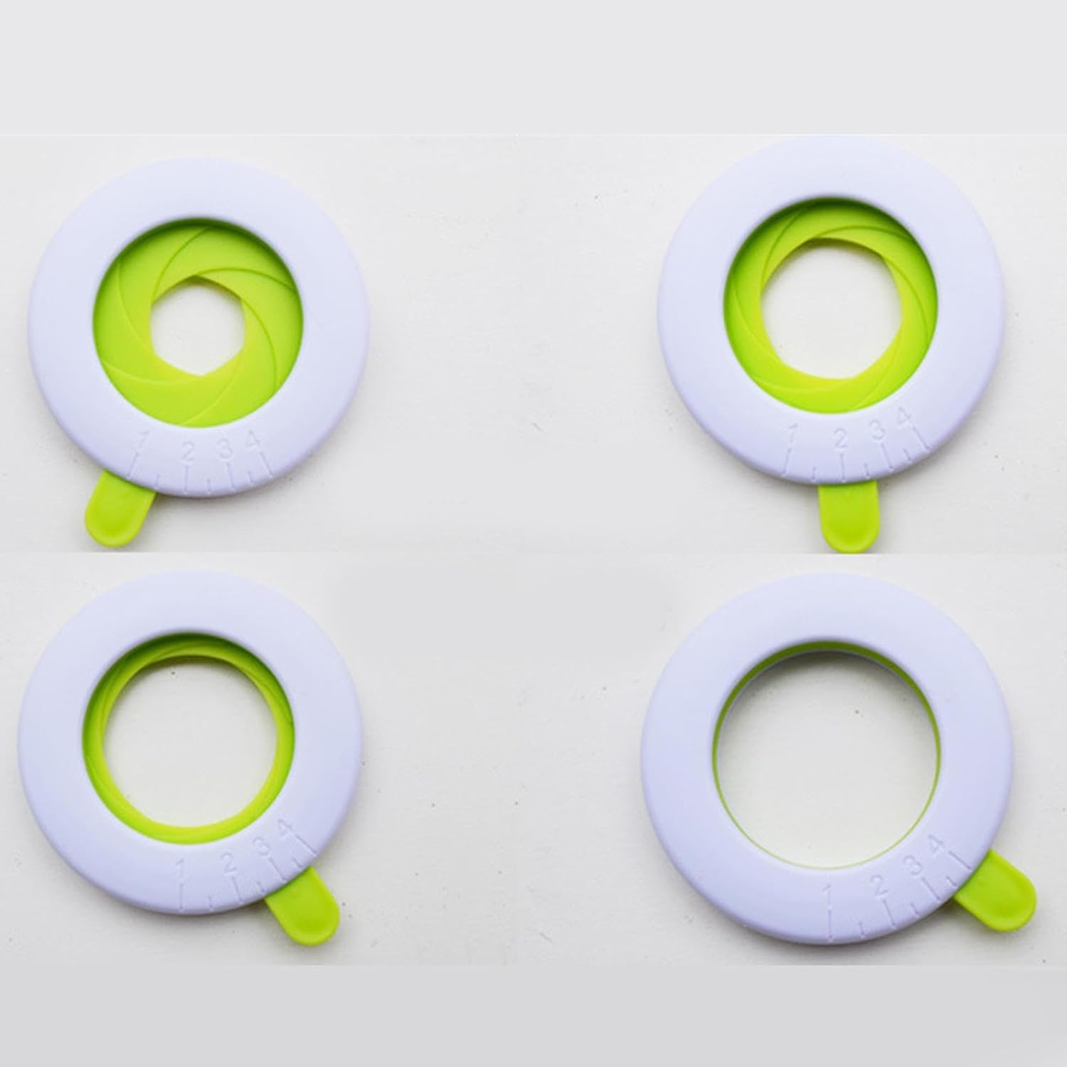 Pasta Measuring Tool,Portions Controller Noodle Gauger | 1-4 Portions Noodle Portion Controller, Kitchen Measuring Gadget for Vermicelli, Spaghetti, Noodles Imtrub image number 2