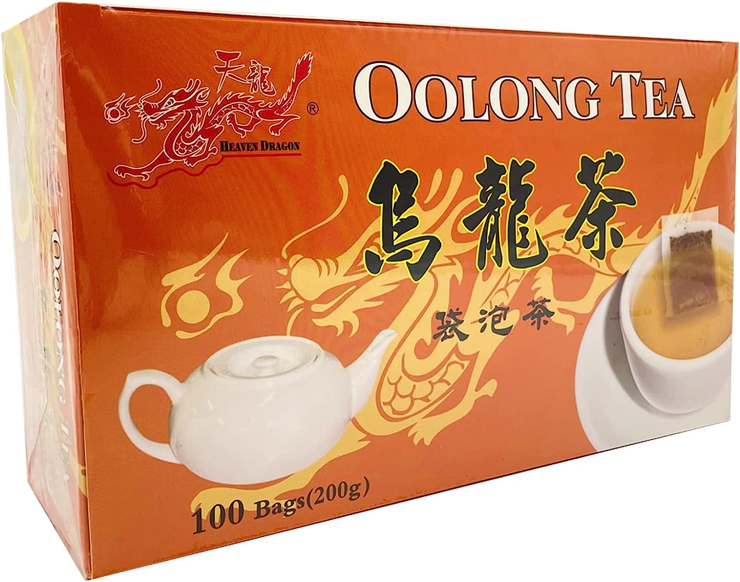 Heaven Dragon Oolong Tea, 100 Tea Bags