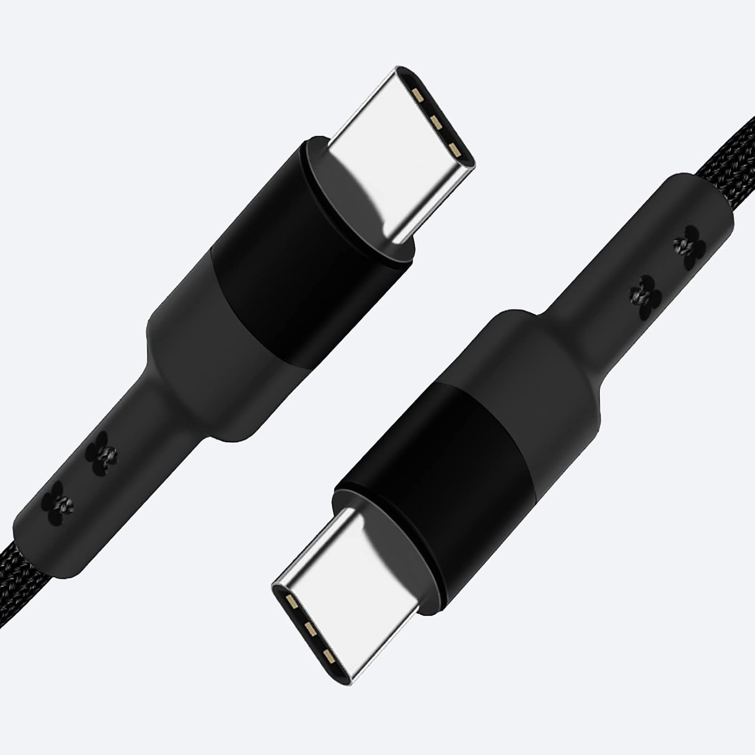 USB C to USB C Cable 1FT, 3-Pack 12 Inch 20V 3A Type C PD Fast Charging Cord Compatible with Samsung Galaxy S20/S9 Ultra Note 20, Pixel 4/3 XL, Macbook Air Ipad Pro 2020