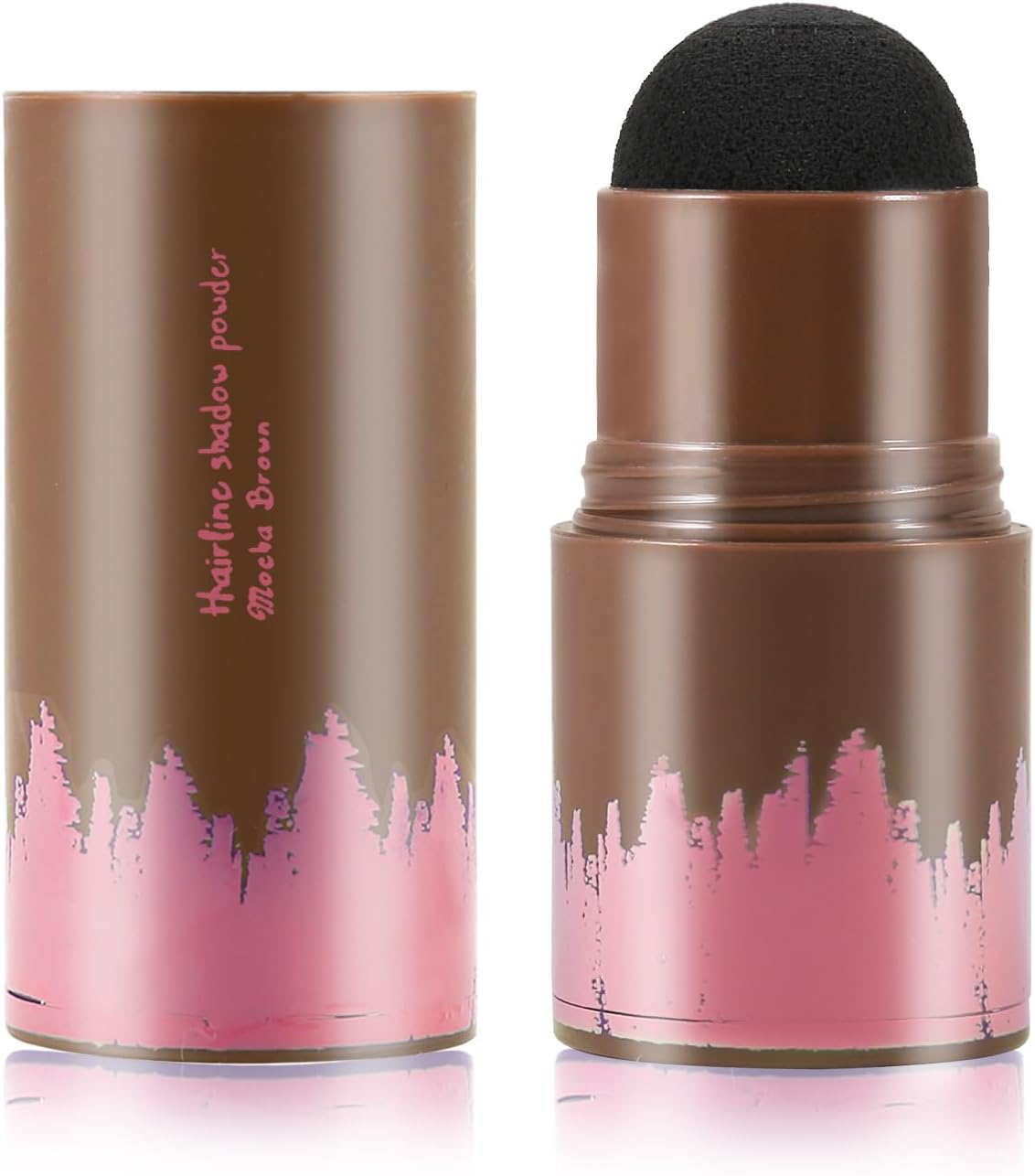 Boobeen Hairline Powder Stick, Hair Color Shadow Powder, Root Touch up for Thinning, Greys Hair, Instantly Cover Up, Multi Contour Concealer Powder