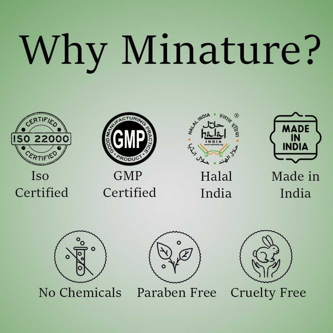 Mi Nature Dark Brown Henna Powder | Enriched With, Brahmi, Haritaki, Amla, Neem, Skikakai | Natural Dark Brown Hair Color |From Rajasthan| 227Gram (1/2Lb)(8Oz) | No Artificial Preservatives| image number 3