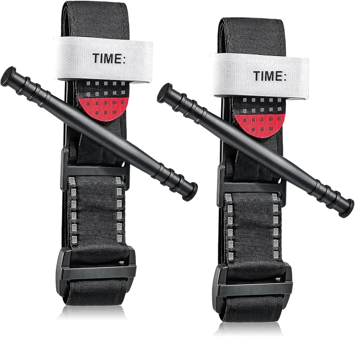 Tourniquets for Deep Cuts, Artery Bleeding, Gunshot Wounds, 2 Pcs Emergency Tourniquets, Outdoor Tourniquets for First Aid, Hemorrhage Control, Severe Emergencies, Occluding Blood Flow image number 4