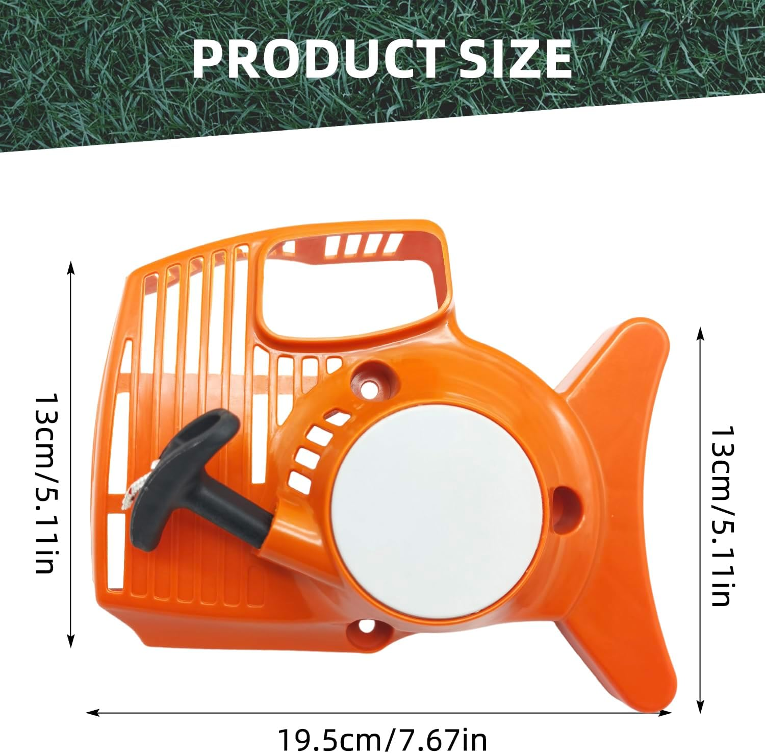 Shiosheng RECOIL PULL STARTER ASSEMBLY for Sthil FC55 FS38 FS45 FS46 FS55 FS55C FS55RC HL45 KM55 4140 SERIES Trimmer 41401904009 4140 190 4009 image number 1