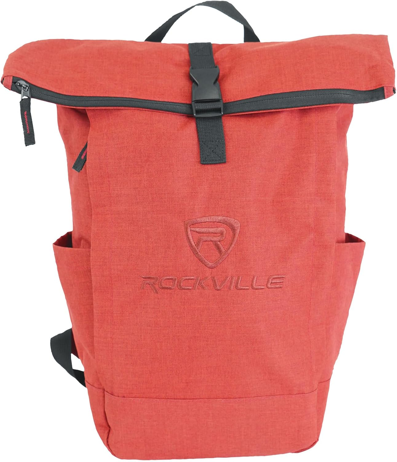 Rockville RPAK Durable Backpack with Padded Laptop Pocket, Spacious Main Compartment, Hidden Side Zipper, and Beverage Holder