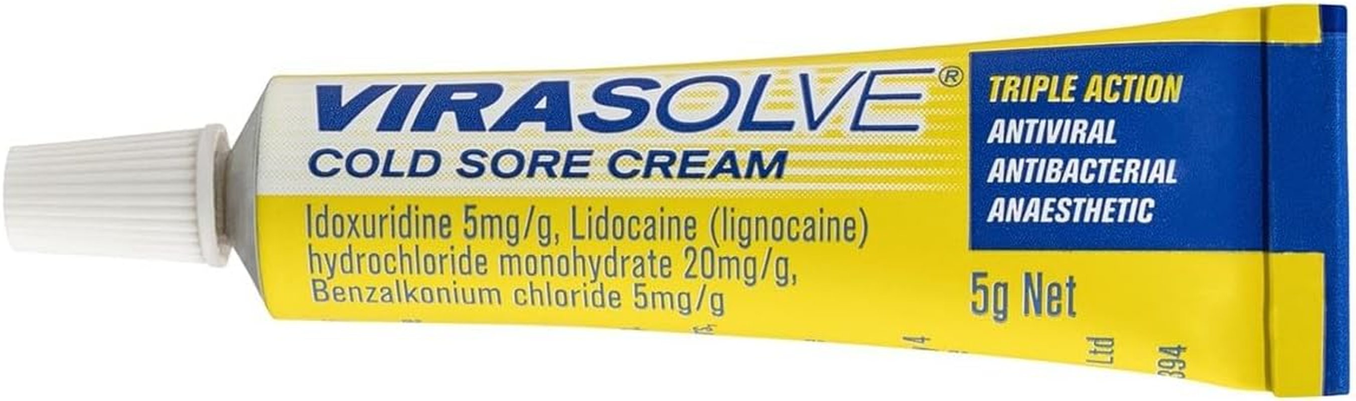 VIRASOLVE COLDSORE CREAM 5Gm