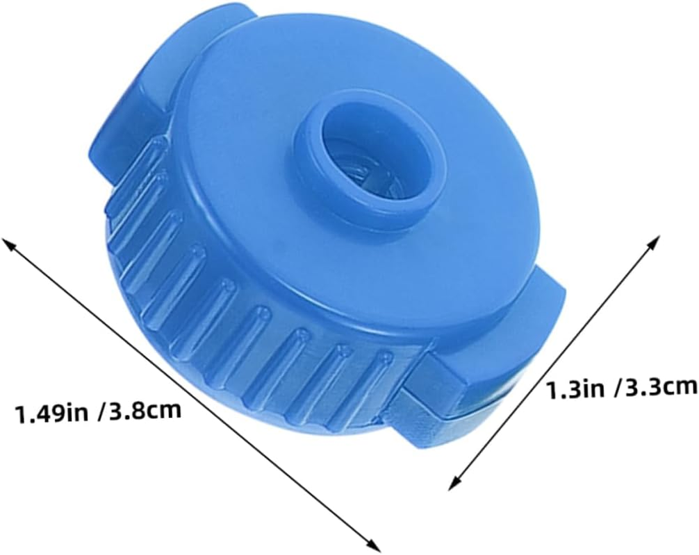 Toyvian 8Pcs Quick-Release Cymbal Nuts Plastic Cymbal Accessory Kit Drum Replacement Parts Percussion Drum Nuts Installation For image number 2