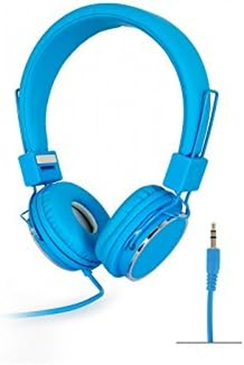 Infocoste 595A Fonestar Hi-Fi Stereo Headphones Blue