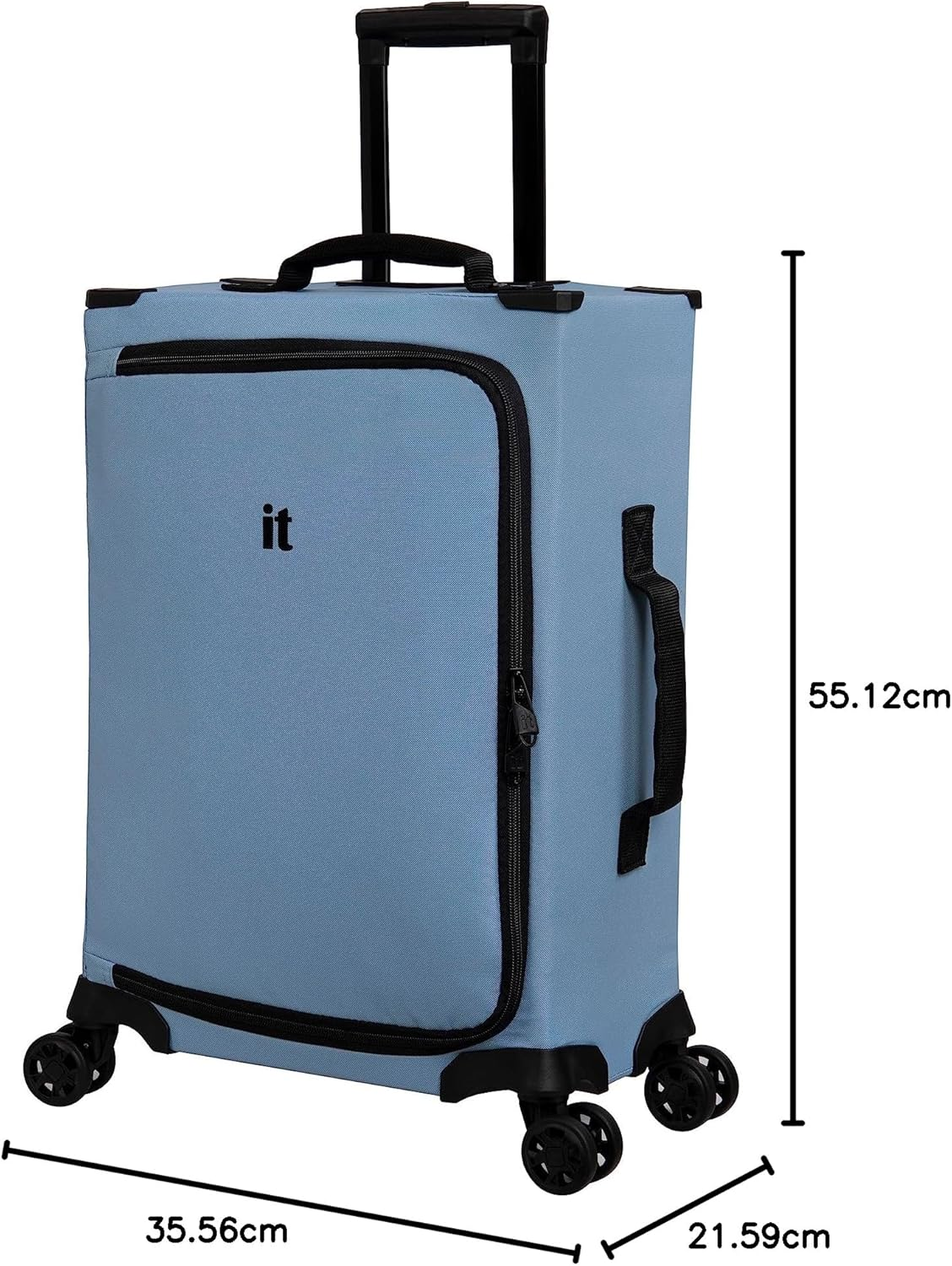 It Luggage Maxpace 22" Softside Ultralight Carry-On Spinner