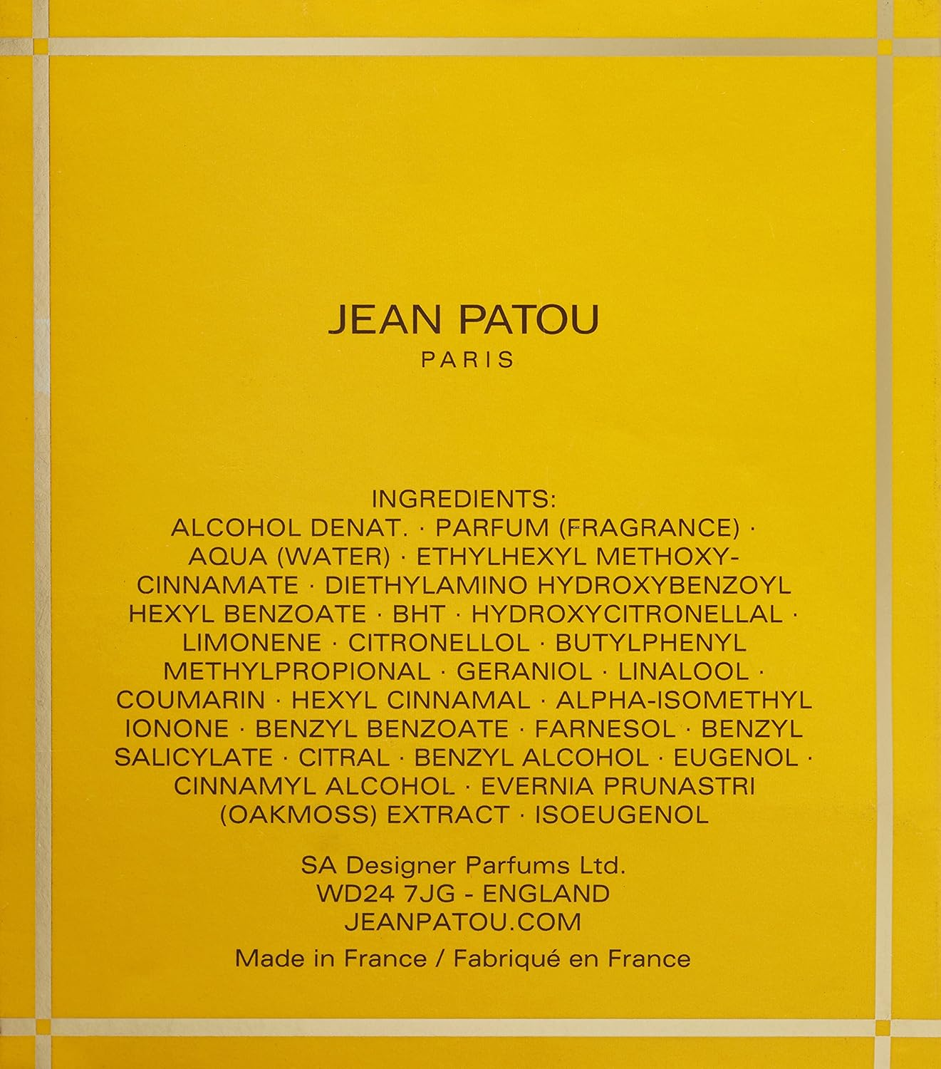 Jean Patou Sublime Eau De Perfume, 50 Ml image number 2