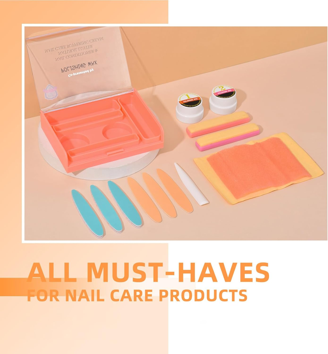 Professional Nail Kit, Powder Dip System, Strengthening Manicure Tools, Pink, Compact Travel Beauty Set, Multi-Purpose Care, for Women Girls Home Use Daily Grooming Routines Collection Ensures image number 3