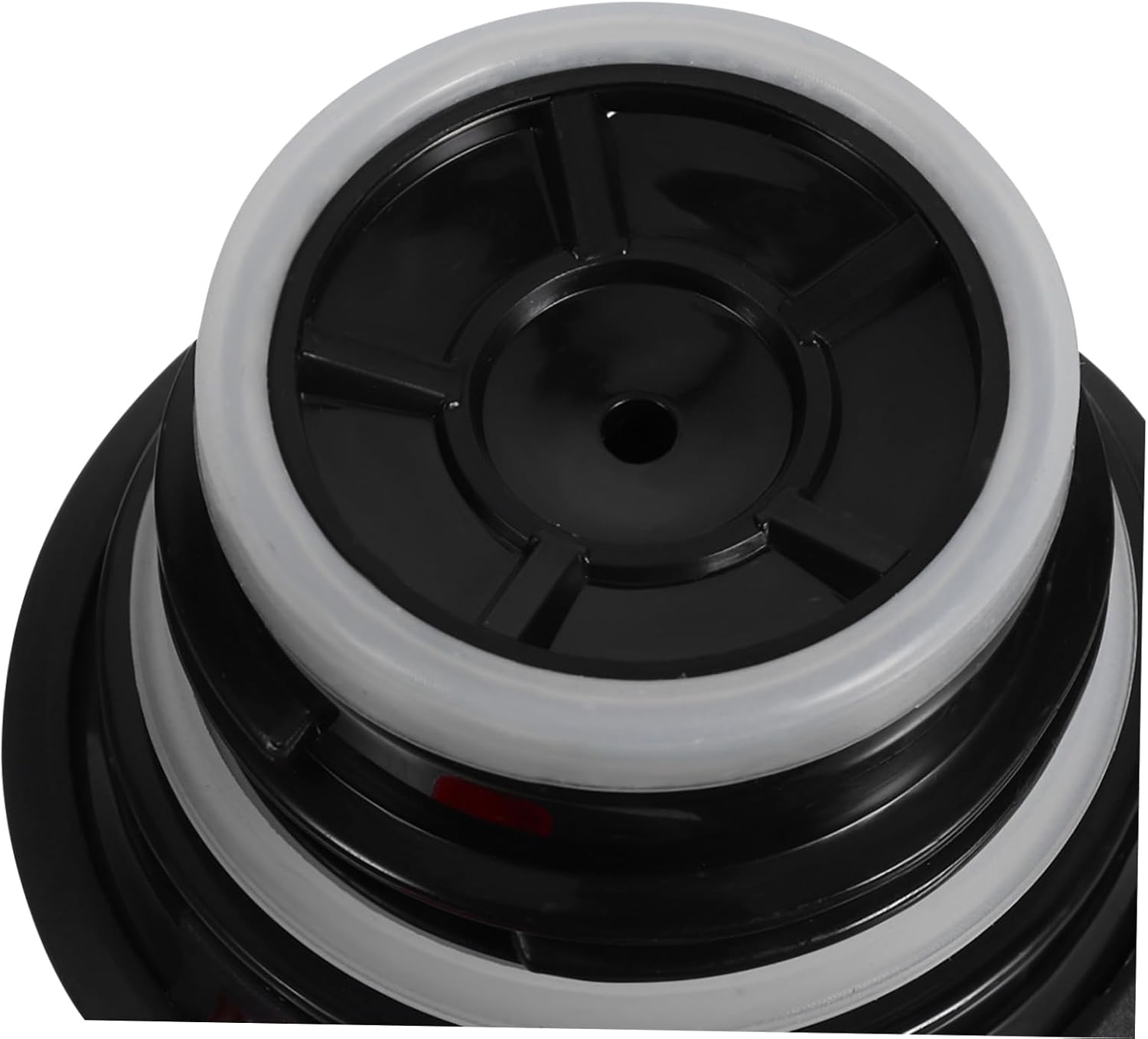 FUNOMOCYA Coffee Pot Replacement Lid Black Red Insulated Teapot Lid for Home and Restaurant Use Konb for Espresso Carafe Cover image number 6