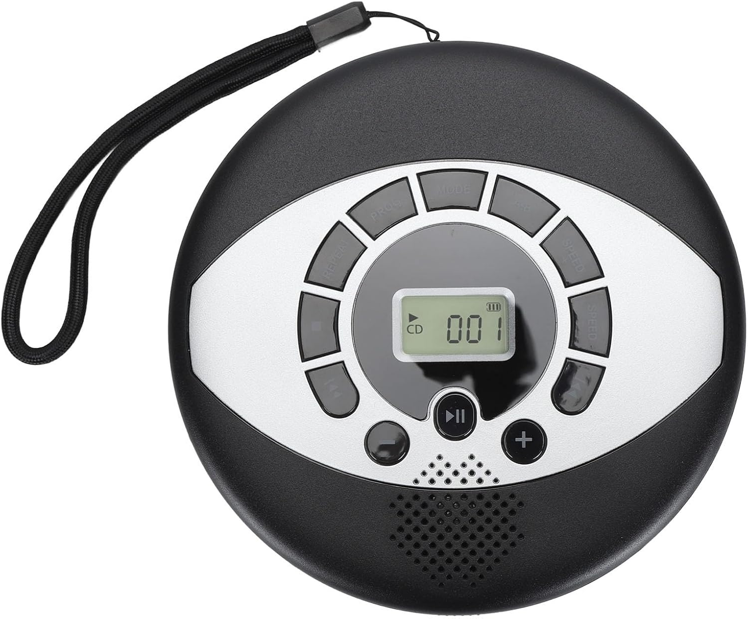 Portable CD Player with Stereo Speaker, Support Headphone Insertion USB Rechargeable CD Player, anti Skip and Memory Playing image number 3