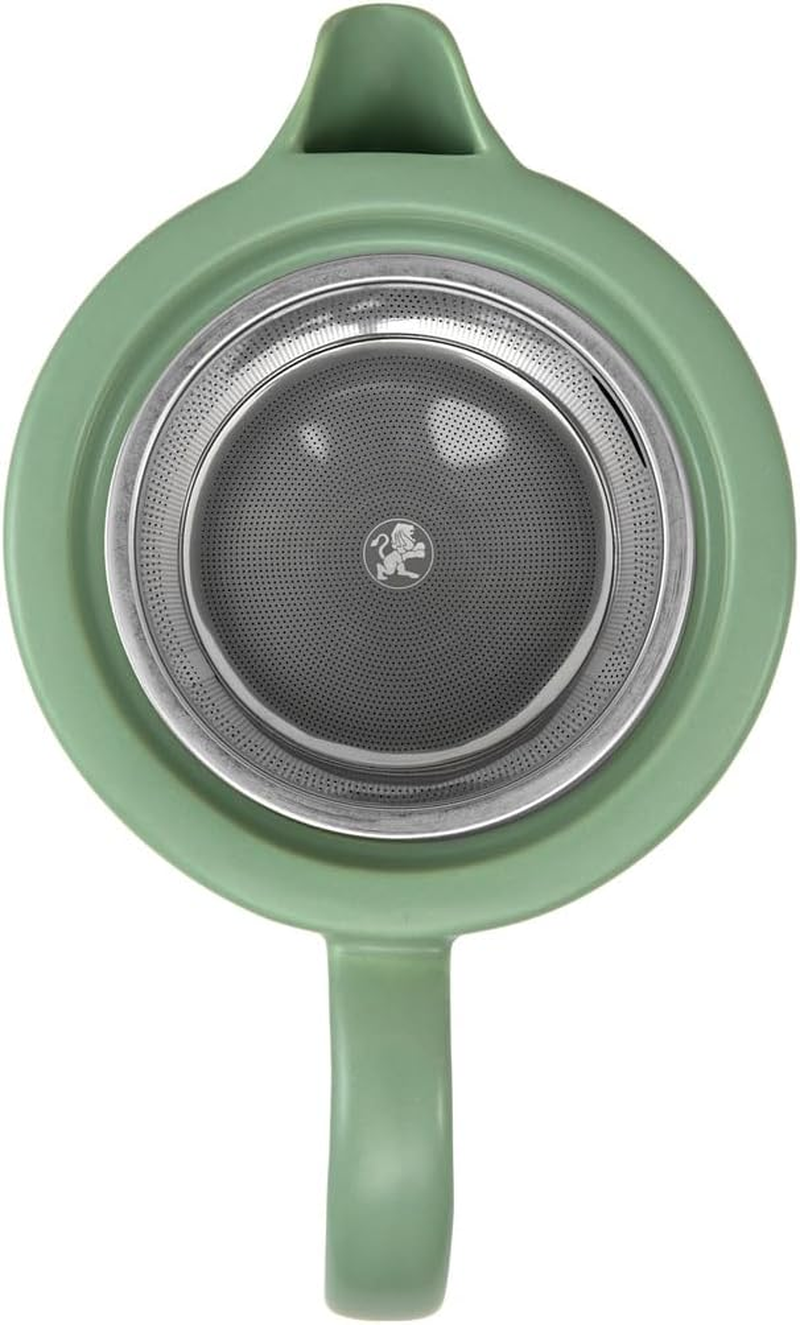 Maxwell & Williams Cafe Life Tea for One with Infuser 450ML Seafoam Gift Boxed image number 5