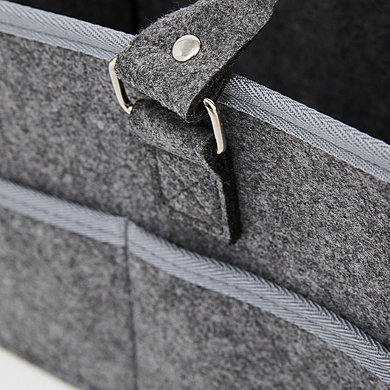 Diaper Tote Bag, Nursery Storage Bin, Felt Baby Organizer, Diaper Storage Basket, Baby Diaper Organizer, Nappy Storage Bag, Baby Bottle Storage, Baby Wipes Organizer, Portable Diaper Tote, image number 1