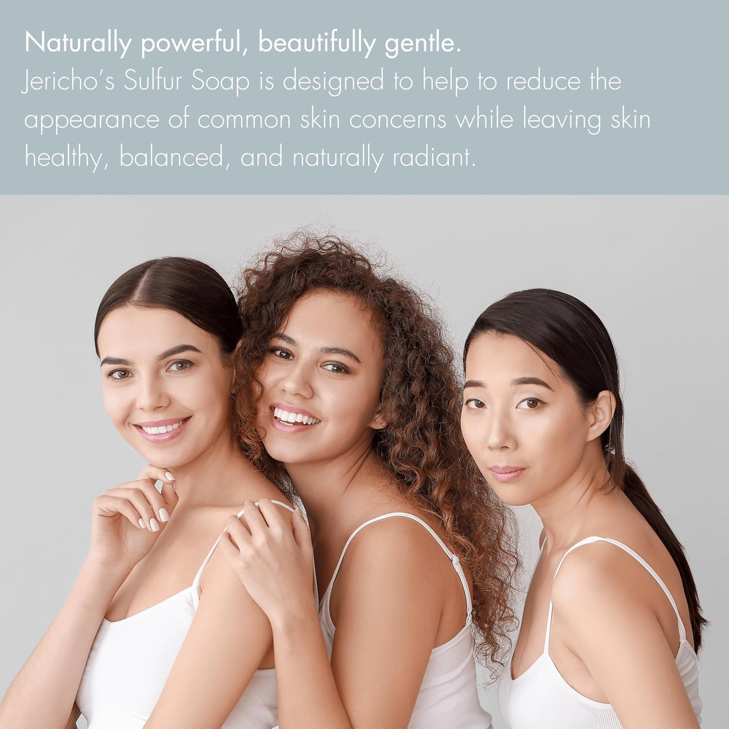 Jericho Dead Sea Sulfur Soap with Olive Oil &ndash; Helps with Acne, Psoriasis, Eczema & Blackheads &ndash; for Oily to Normal Skin &ndash; Vegan Face & Body Bar for Men & Women &ndash; 4.4 Oz Each (Pack of 3) image number 5