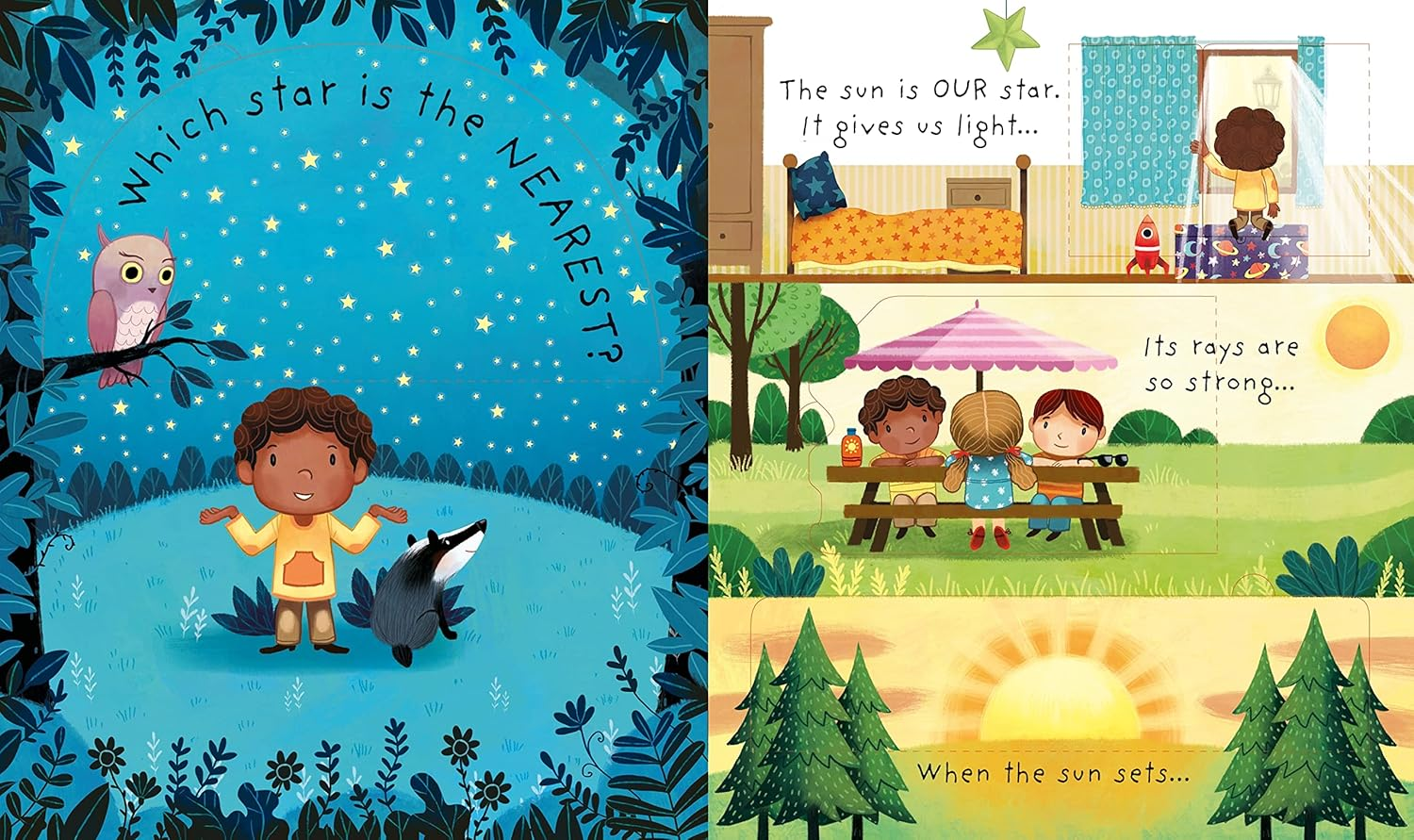 Usborne Very First Questions & Answers What Are Stars Book