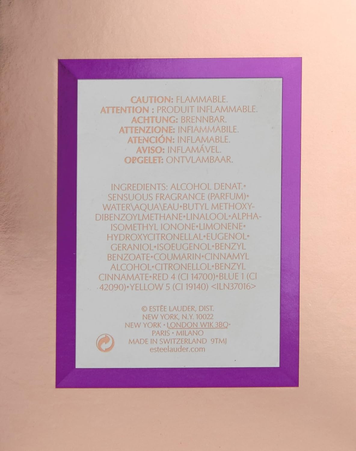 Estee Lauder Sensuous Eau De Perfume for Women, 30Ml image number 4