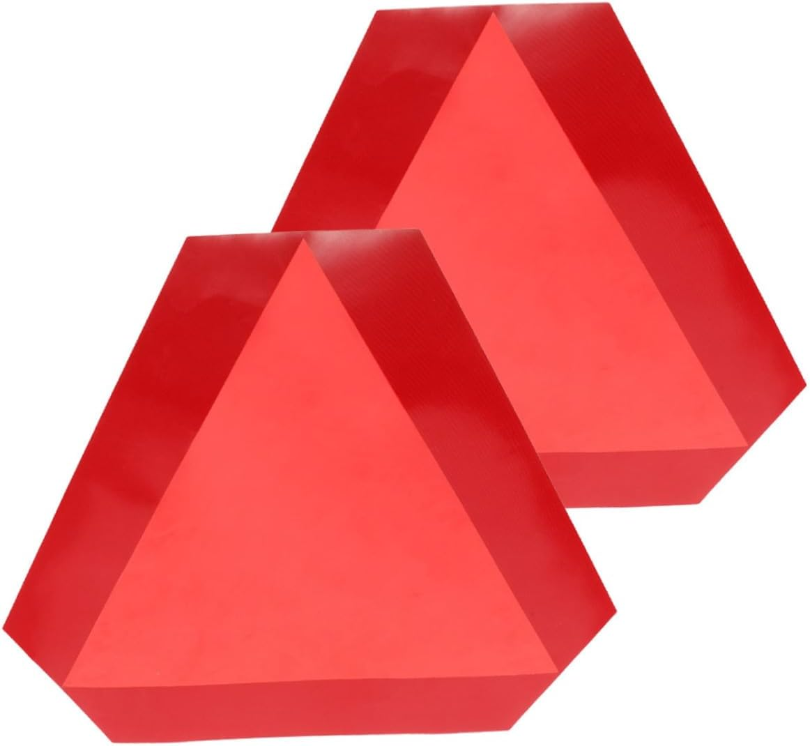 CANIGHT Reflective Slow Moving Sign for Safety Car Triangle Sign Reflective Tape image number 5