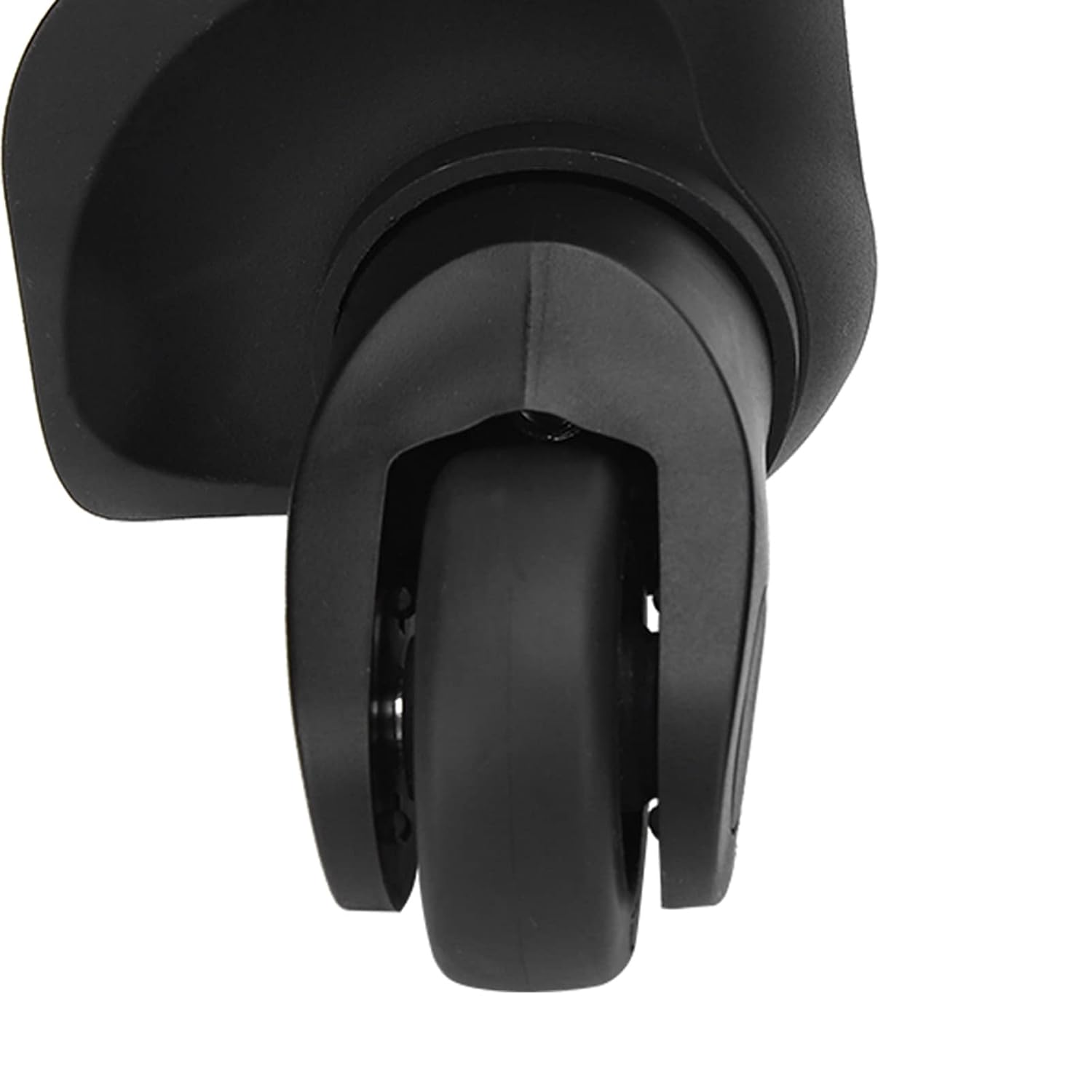 RASTKY Luggage Replacement Wheel a Pair Black Suitcase Single Row Wheel Luggage Supplies - Outdoor Gear image number 2