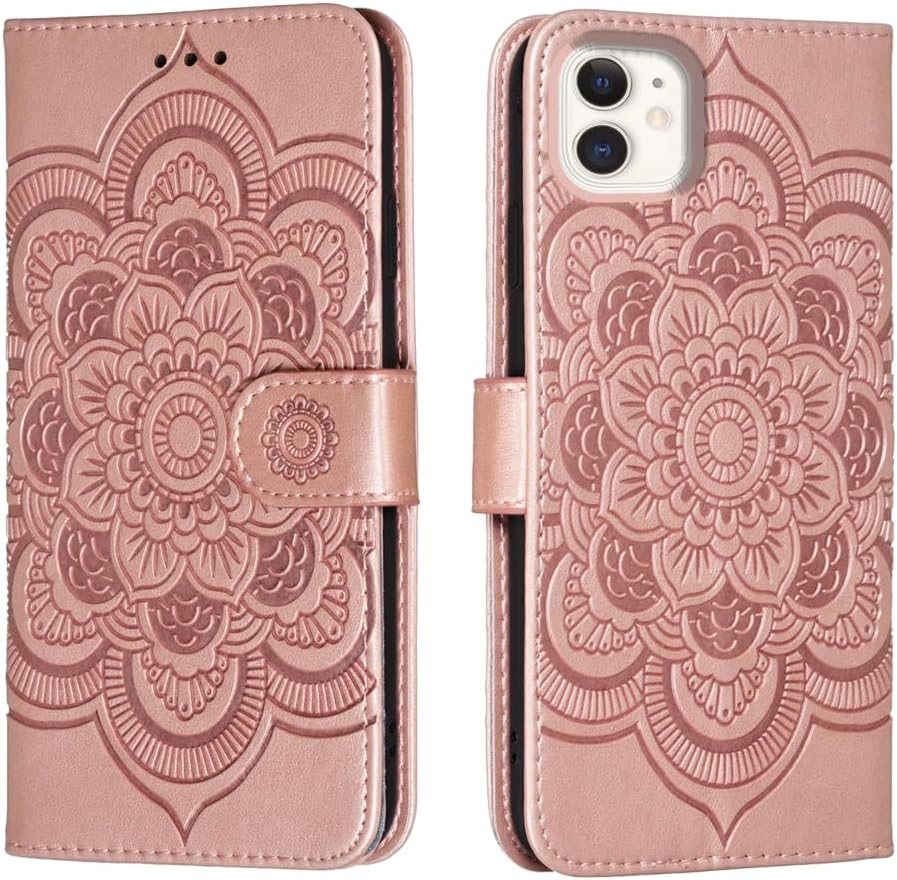 Shingtomua for Iphone 11 Case Wallet with Card Holder Kickstand Magnetic Soft Leather Flip Fold Case for Iphone 11 Cover (Blue, Iphone 11)