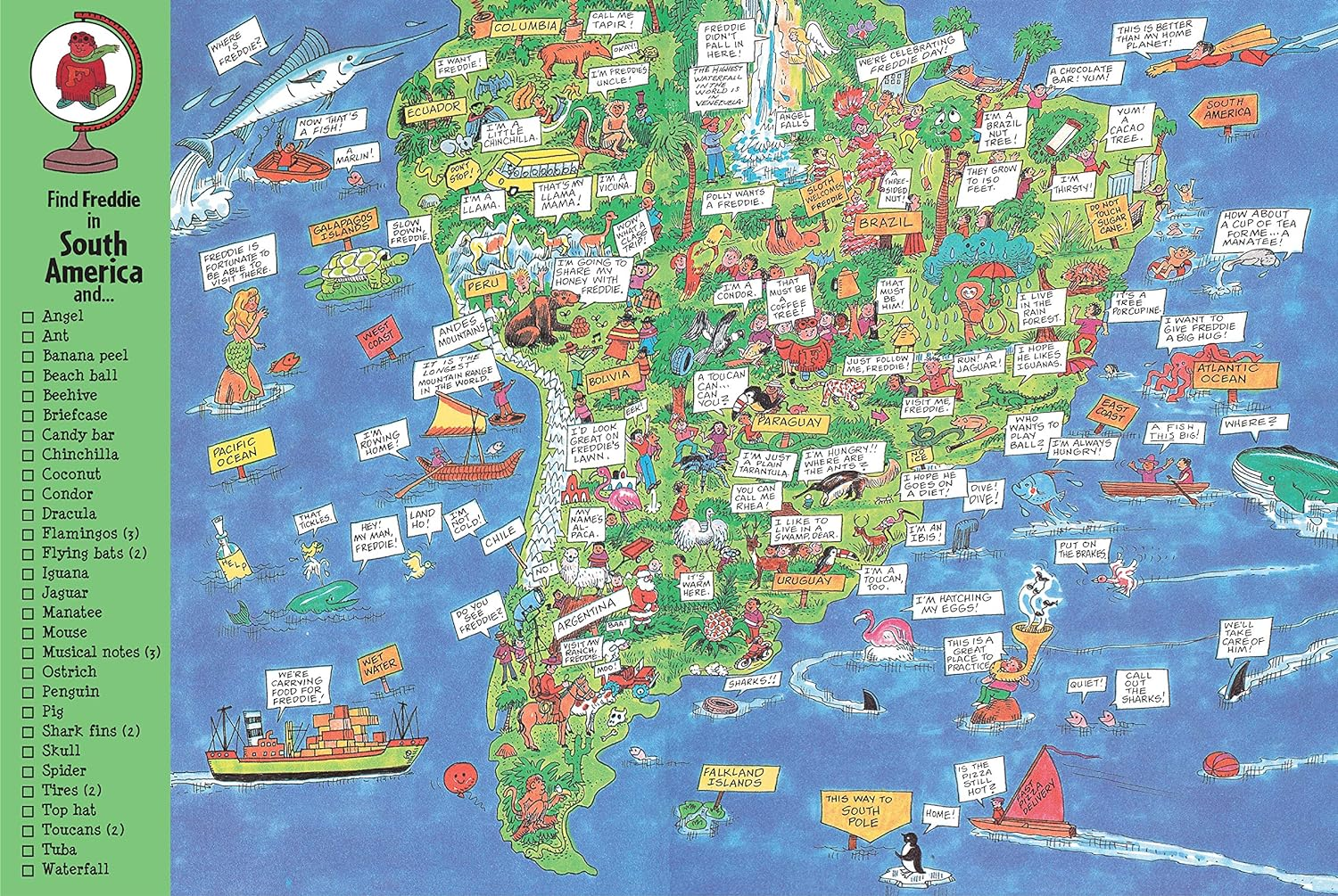 The Big Book of Search & Find-Packed with Hilarious Scenes and Amusing Objects to Find, a Fun Way to Sharpen Observation and Concentration Skills in Kids of All Ages (Big Books) image number 5