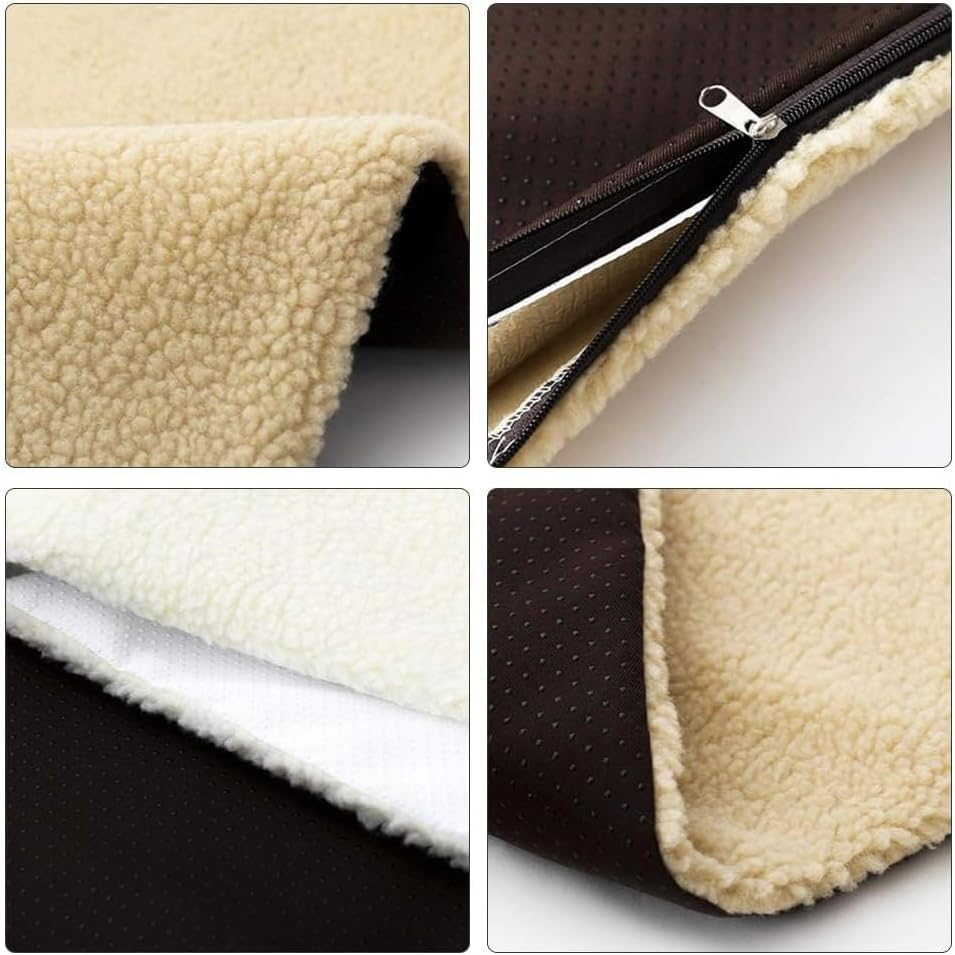 Self Heating Pet Blanket,Pet Heating Pad for Dog & Cat,Cozy, Warm & Comfortable Pet Bed for Cats and Kittens,Self-Warming Design,No Electricity Required,For Medium Small Dogs Kitten image number 5