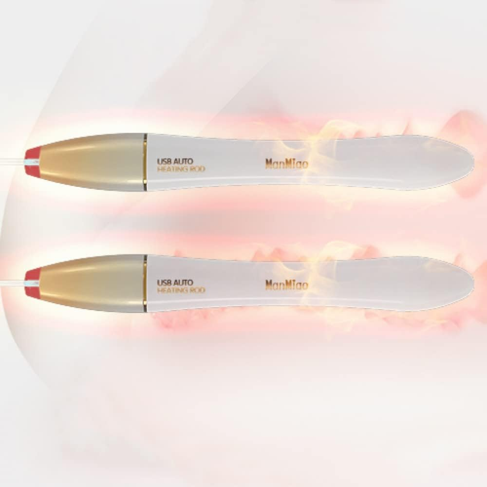 Double Space Heater LED Indicator Heater Warmer Space Heating Pad AUTO 42℃ Control Quickly Heating Portable Carry outside to Heat Tea/Coffee/Water,2 Heater in 1 Cable image number 1