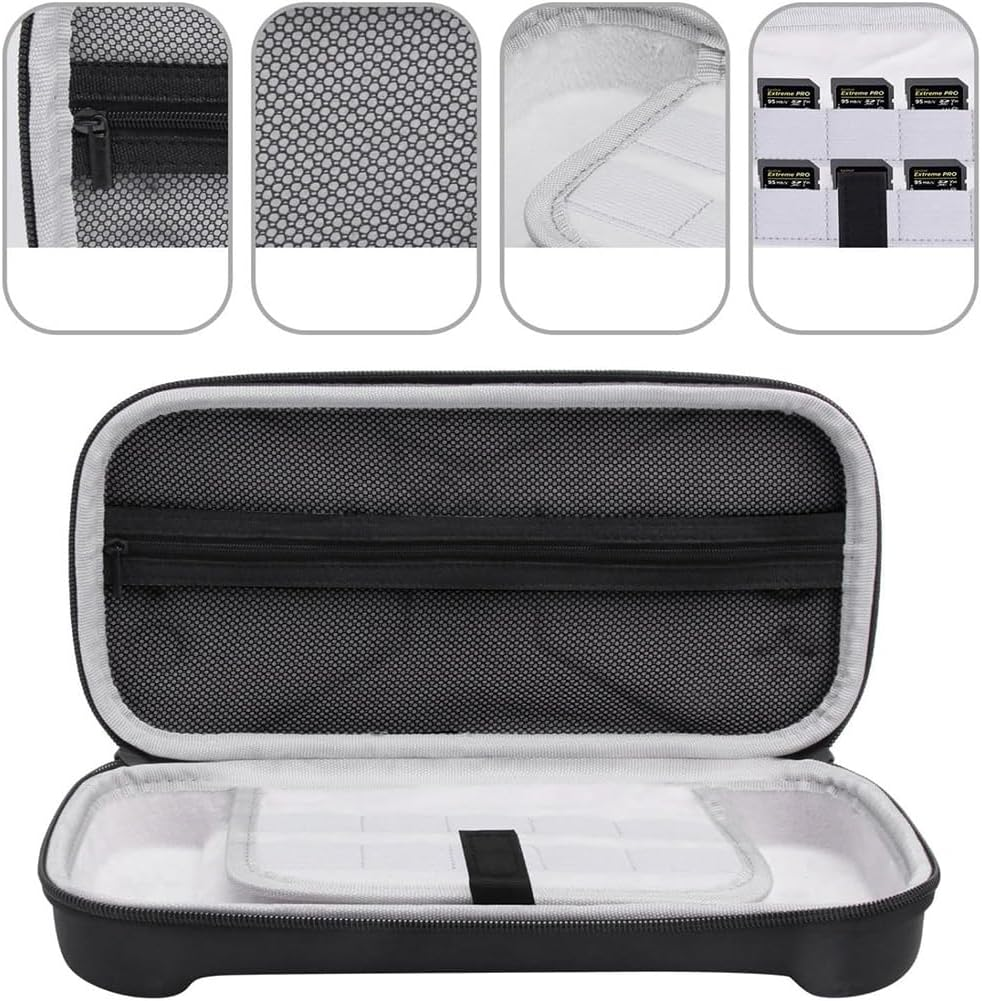 MTSDM Hard Shell Travel Storage, Game Console Carrying Case, Game Console Skin Protective Storage Bag, Travel Carrying Case Bag, Dustproof Anti-Spatter Shockproof Pressure Resistant image number 4