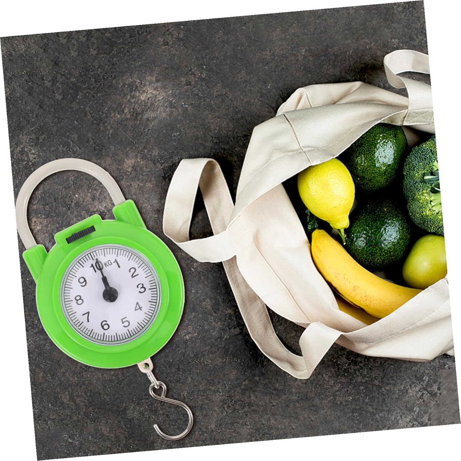 MAGICLULU Portable Small Manual Spring Scale for Travel Luggage and Suitcase with Hook Lightweight High Precision Weight Scale for Home and Packing Use Use Compact Design image number 5