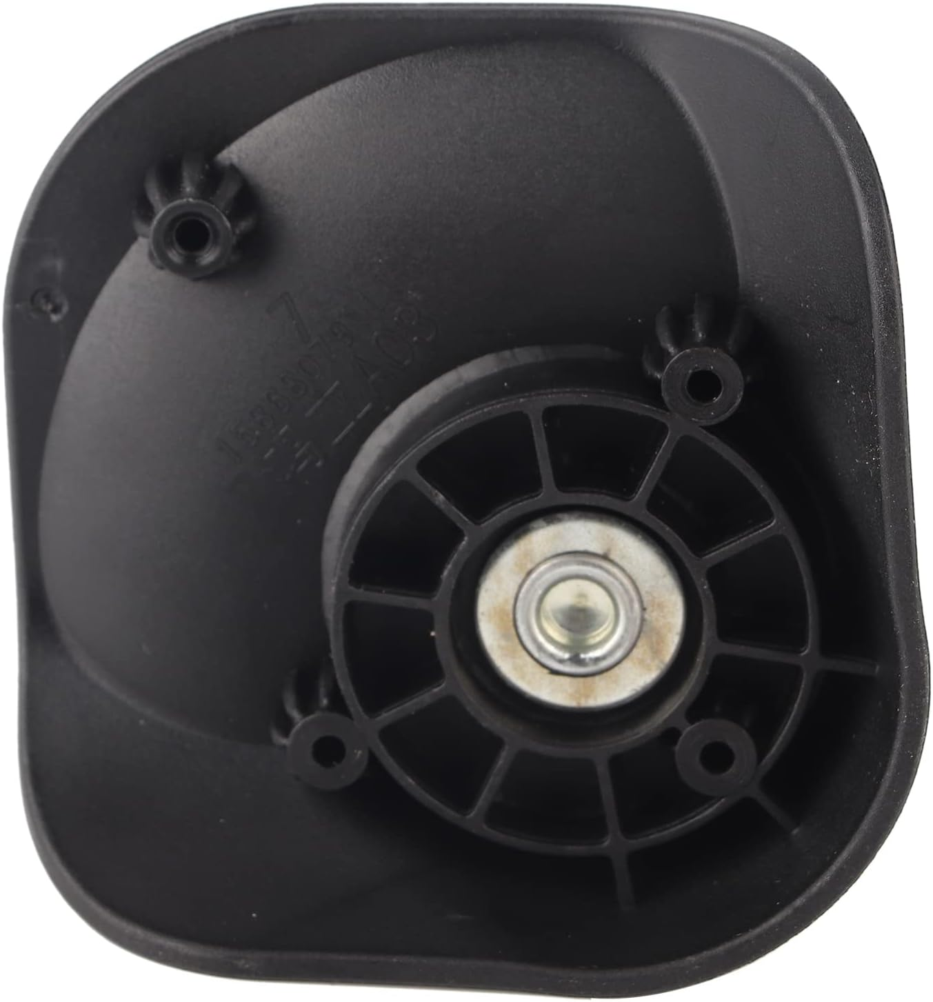 A Pair Luggage Replacement Wheels, Black Suitcase Single Row Wheel, Universal Luggage Replacement Outdoor Supplies, Silent Quiet Practical Wheel, Easy to Install Wheel for Travel image number 1