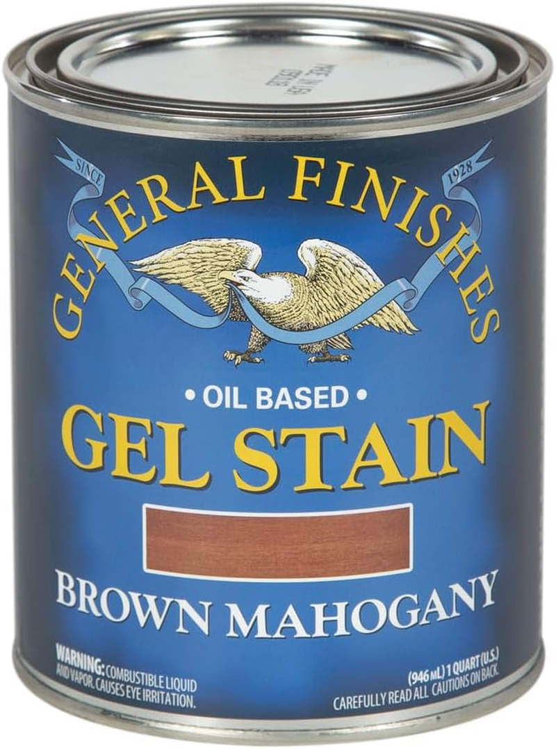 General Finishes BLH Gel Stain Half Pint Black image number 6