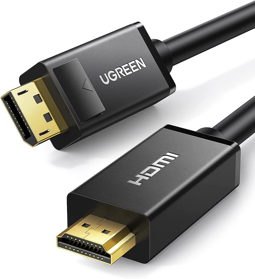UGREEN Displayport Male to HDMI Male Cable 5M Black(10204)