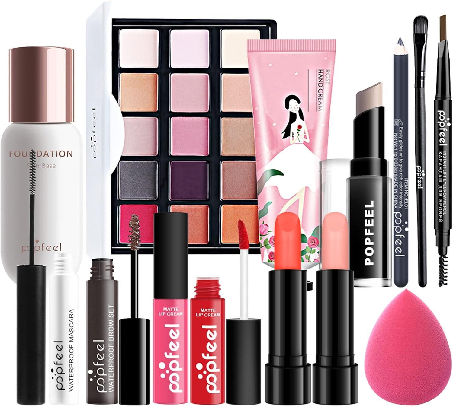 Professional Makeup Kit for Women, Makeup Kits for Teenagers 14-16, All in One Makeup Set, Kit De Maquillaje Para Mujer(27 PCS)