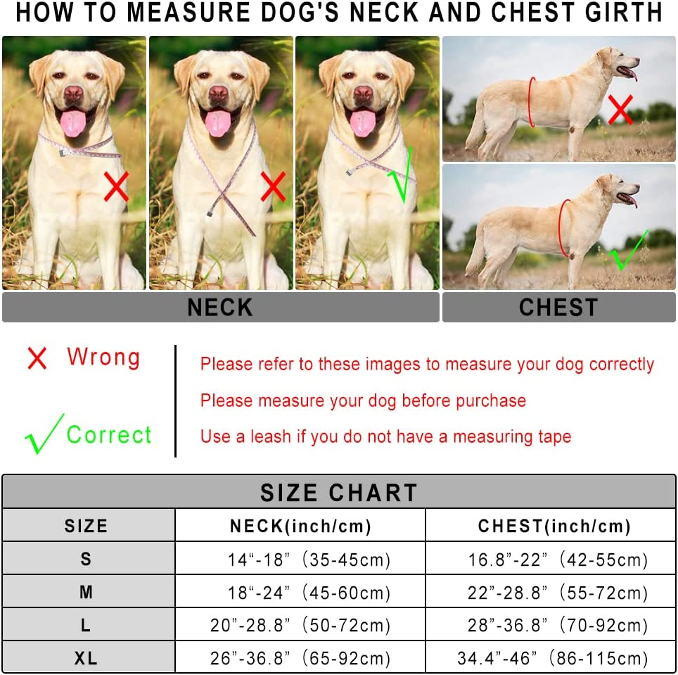 PLUTUS PET No Pull Service Dog Vest Harness for Small Breed Dogs,Soft Padded Dog Harness Adjustable with Handle & Reflective Material for Easy Control & Safety (Red,S) image number 5