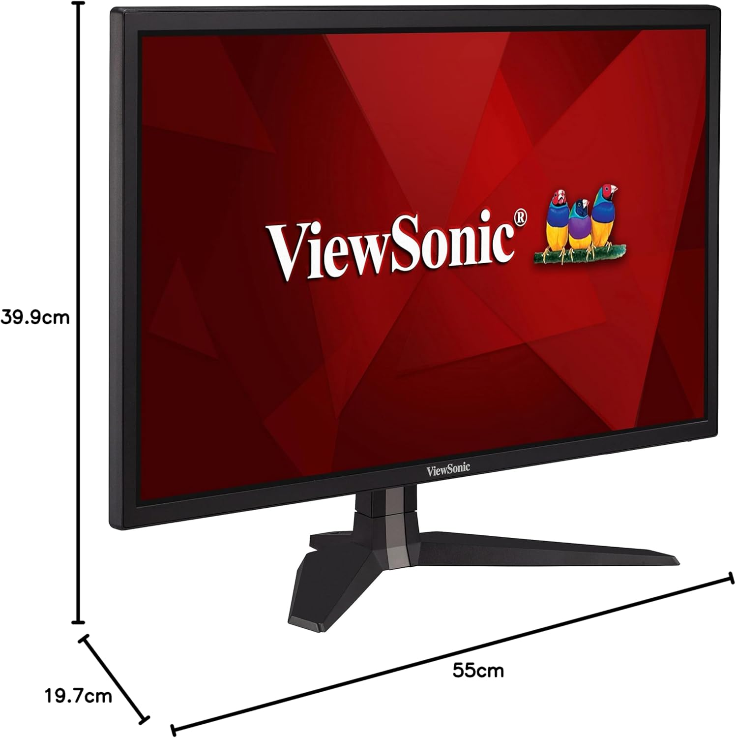 Viewsonic VX2458-P-MHD 24-Inch Full HD 144Hz Gaming Monitor, Black image number 2