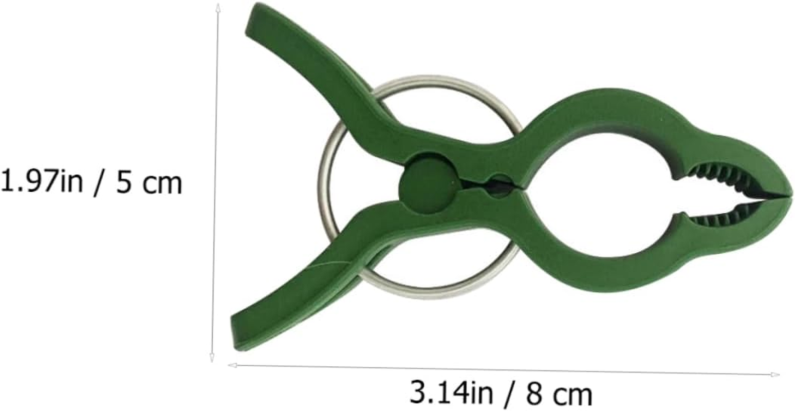 FONDOTIN 25Pcs Orchiid Clip Garden Plant Clips Gardening Fixing Gripper Plastic Iron