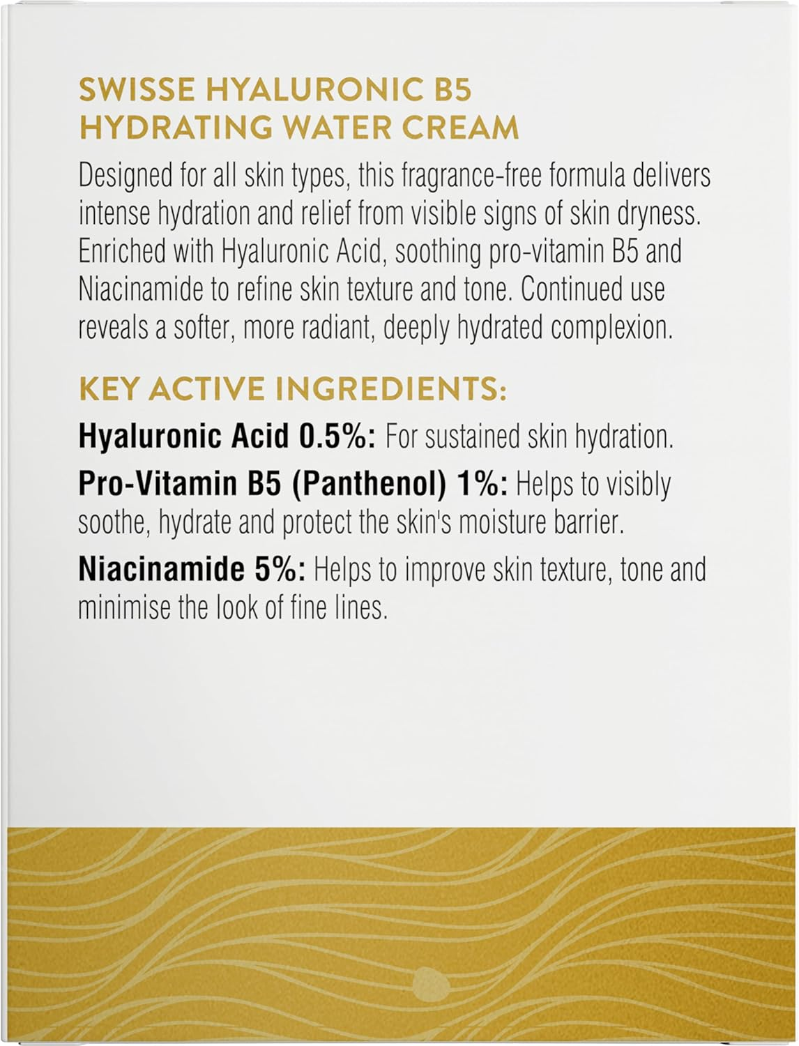 Swisse Skincare Hyaluronic B5 Hydrating Water Cream 50G image number 2