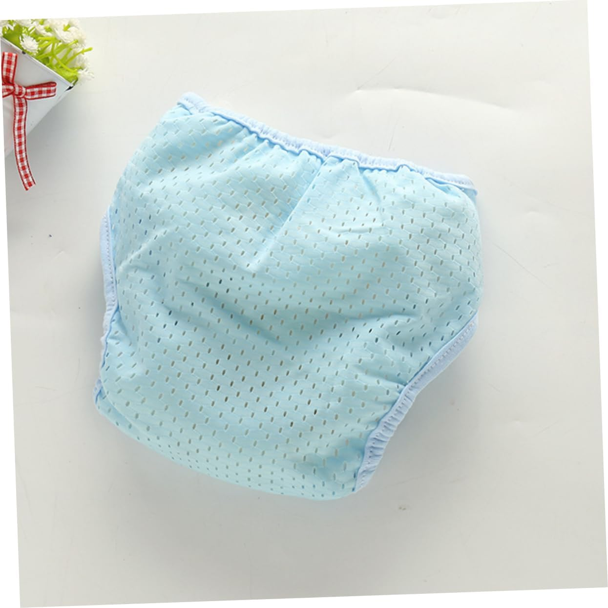 Abaodam Ice Silk Mesh Diaper Cover Stretchable Toddler Potty Breathable Diaper For image number 1