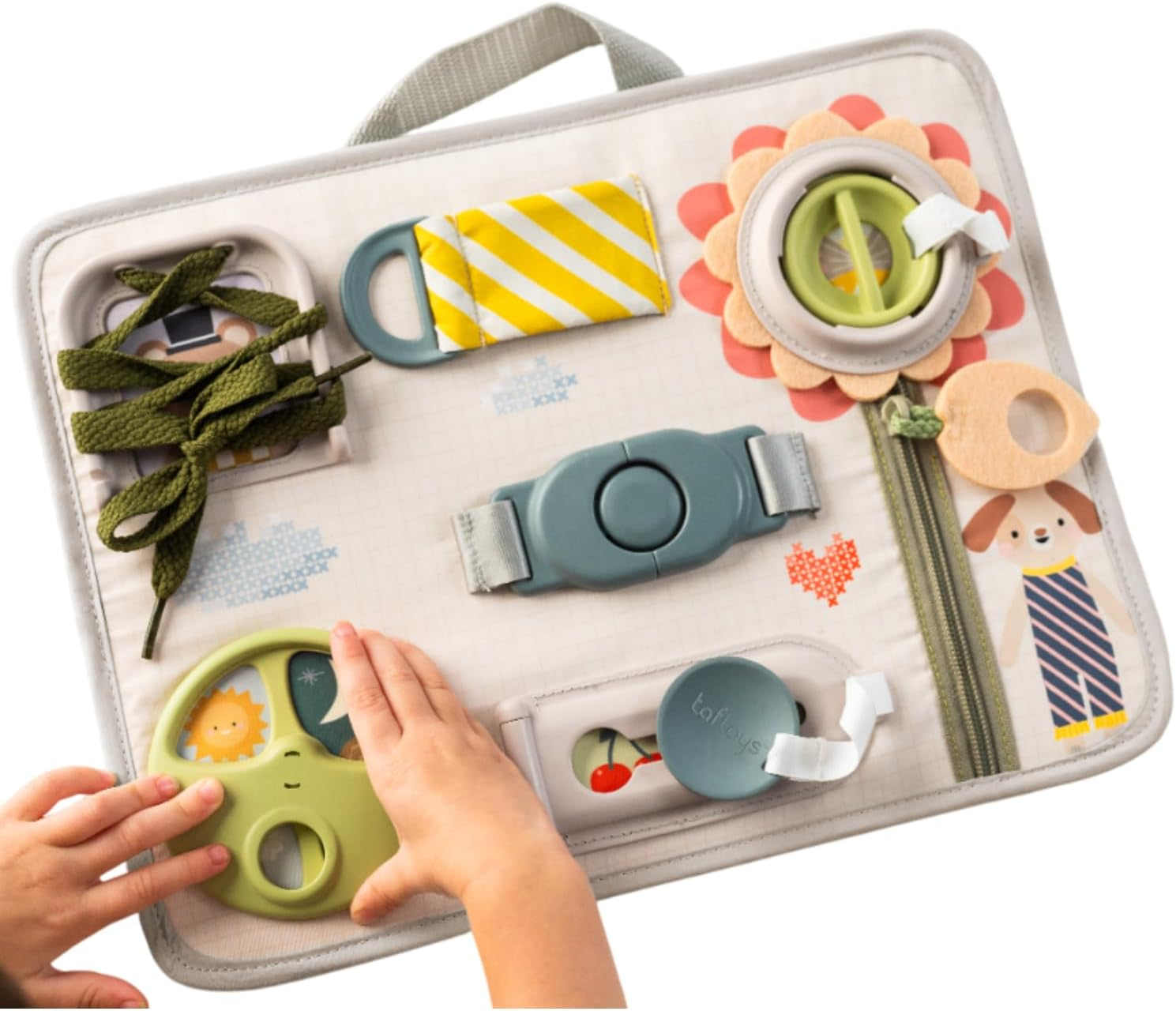 Taf Toys Snap 'N Learn Activity Board image number 6